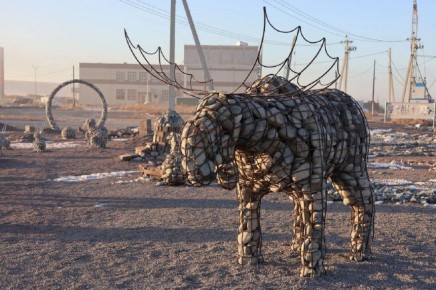 Сад камней «Ойна» появился в Белом Яре