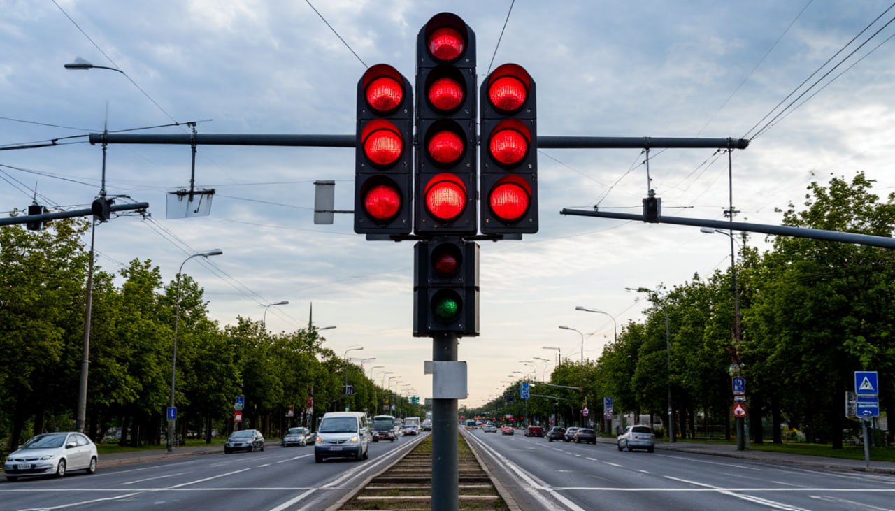 Шесть месяцев жизни человек проводит, стоя перед красным сигналом светофора