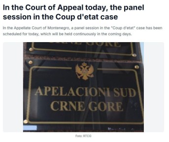 Призраки 2016-го. Черногорское правосудие снова открывает старое дело