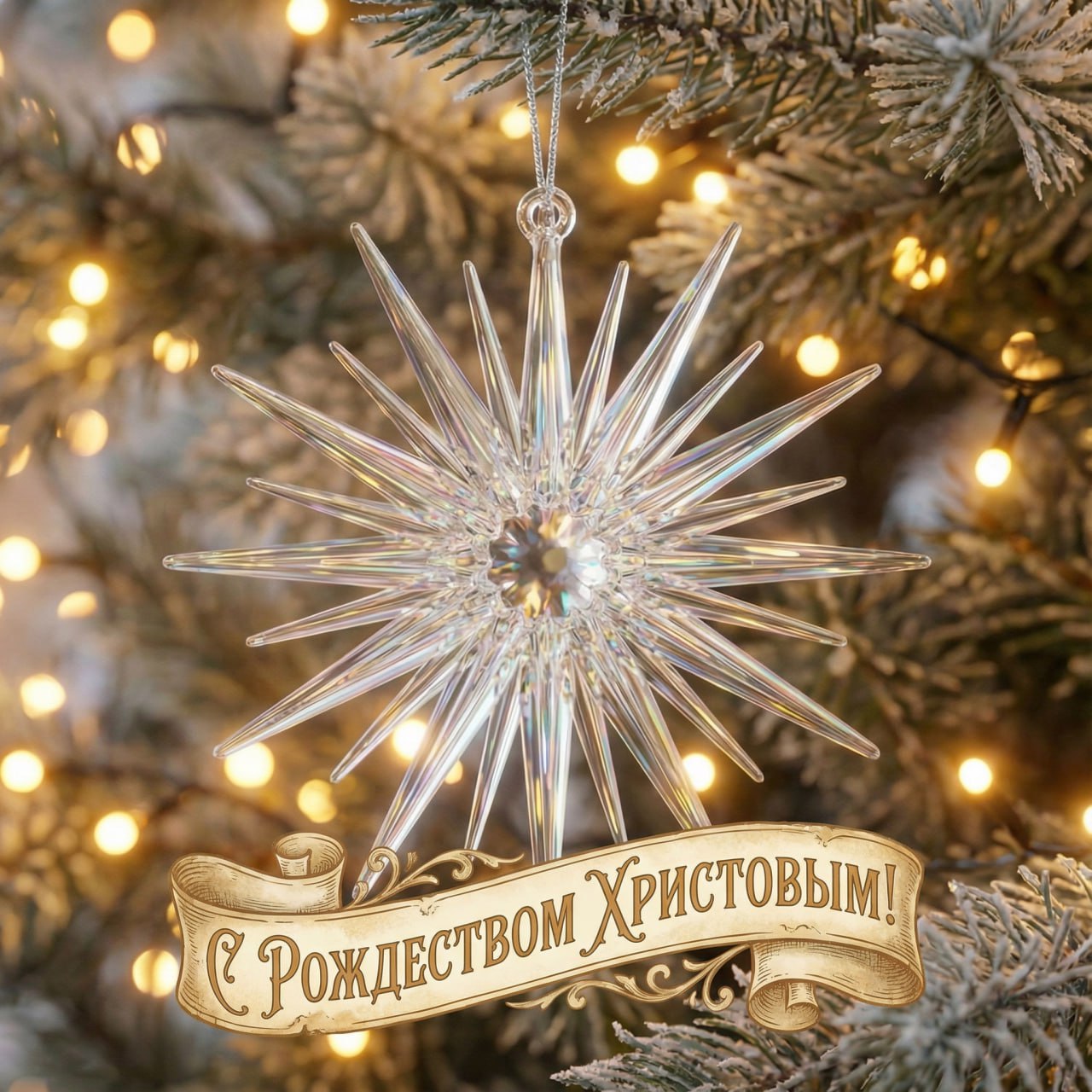 Поздравляем с Рождеством Христовым!