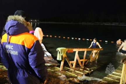 Крещенские купания в Хакасии пройдут на 12 официальных купелях, их специально оборудуют