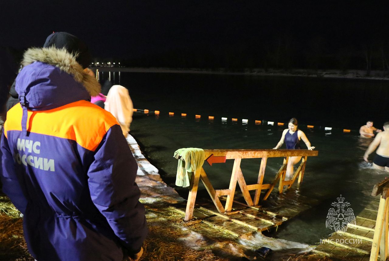 Крещенские купания в Хакасии пройдут на 12 официальных купелях, их специально оборудуют