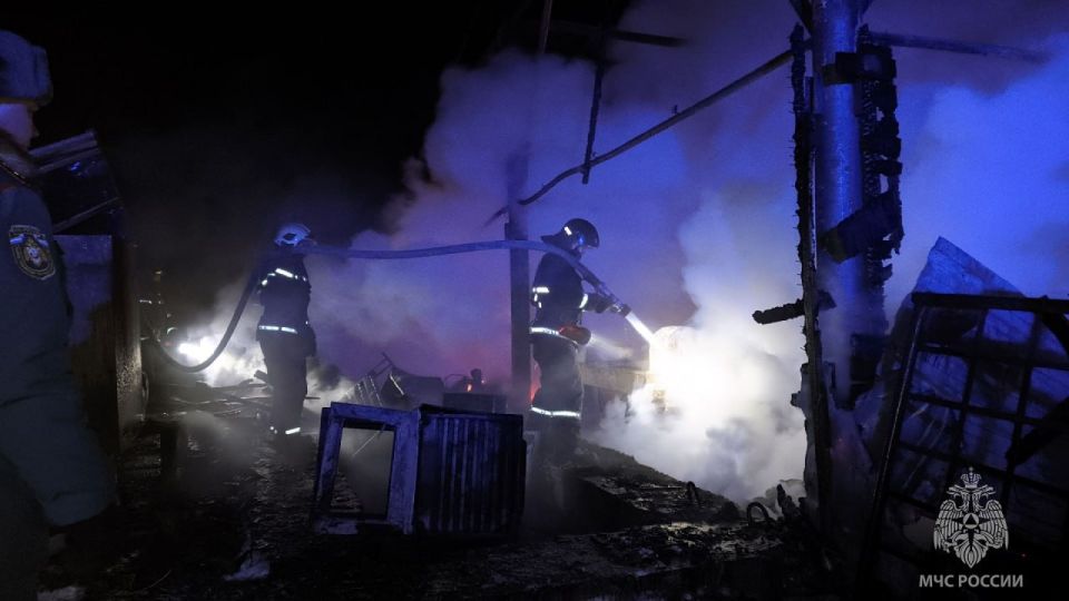 Сильный мороз осложнил оперативную обстановку с пожарами