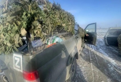 БОЙЦЫ ИЗ ХАКАСИИ ПОЛУЧИЛИ ГУМАНИТАРНЫЙ ГРУЗ ИЗ АСКИЗСКОГО РАЙОНА