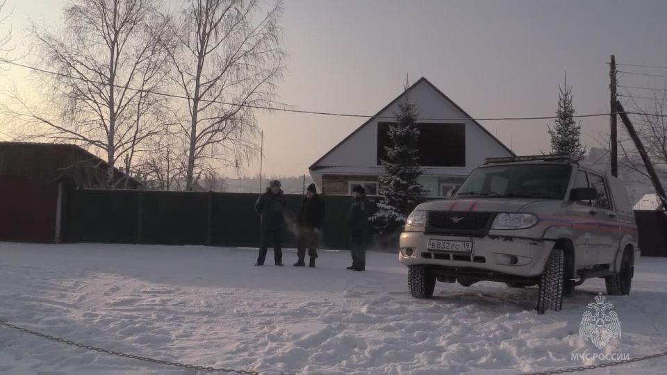 Уровень воды в реке Енисей на контроле МЧС России