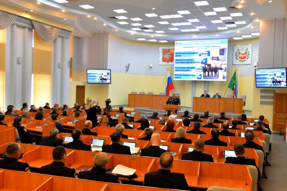 В МВД по Республике Хакасия подведены итоги оперативно-служебной деятельности за 2025 год