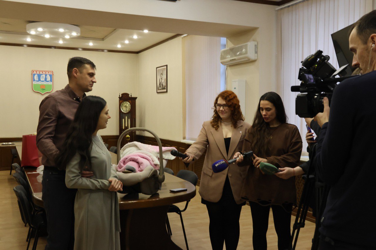 Вероника – первая новорождённая Абакана в год 95-летия Вероника – первая новорождённая Абакана в год 95-летия