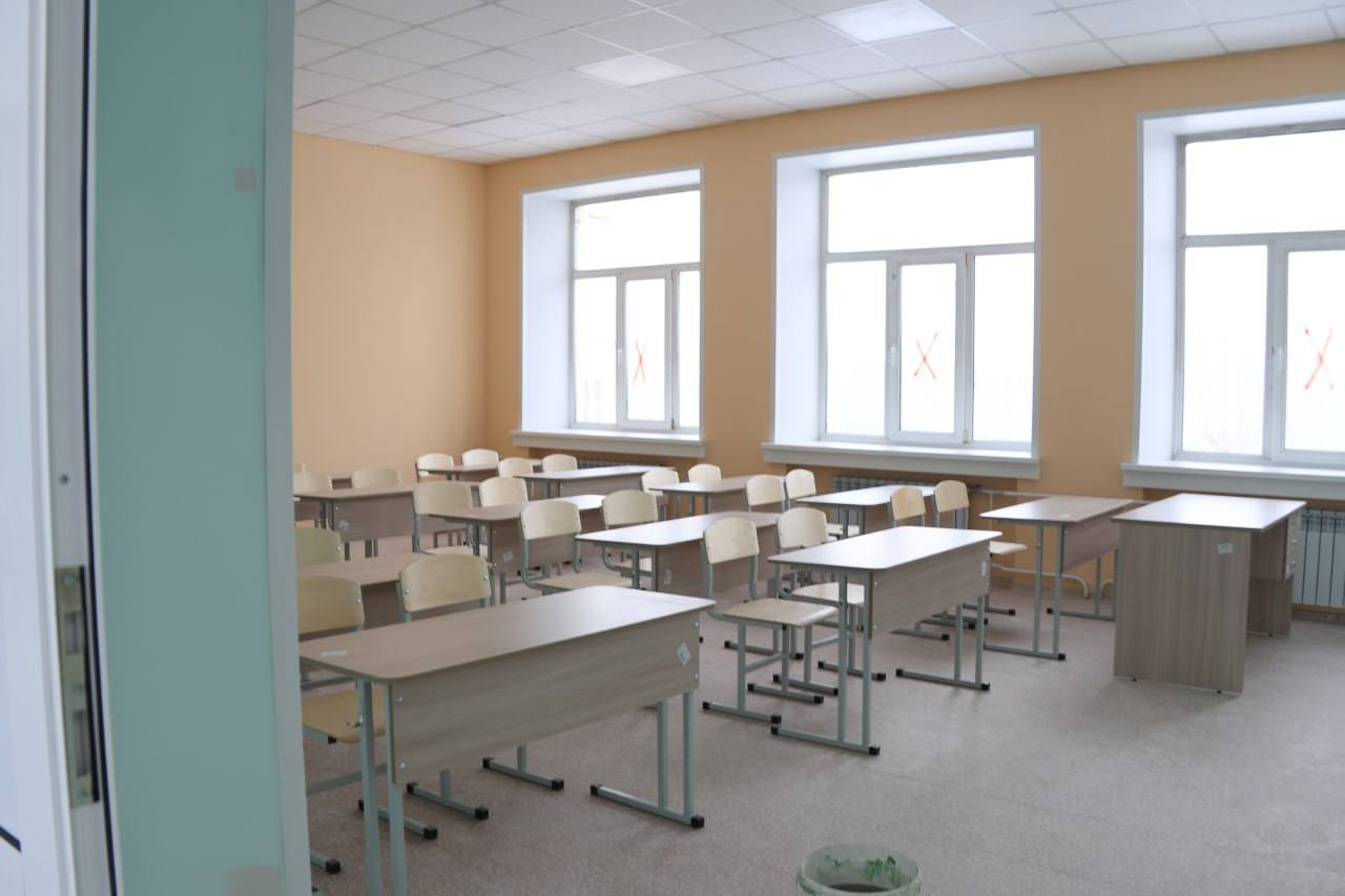 Алексей Лемин: Капитальный ремонт в школе № 1 будет завершен в апреле Алексей Лемин: Капитальный ремонт в школе № 1 будет завершен в апреле