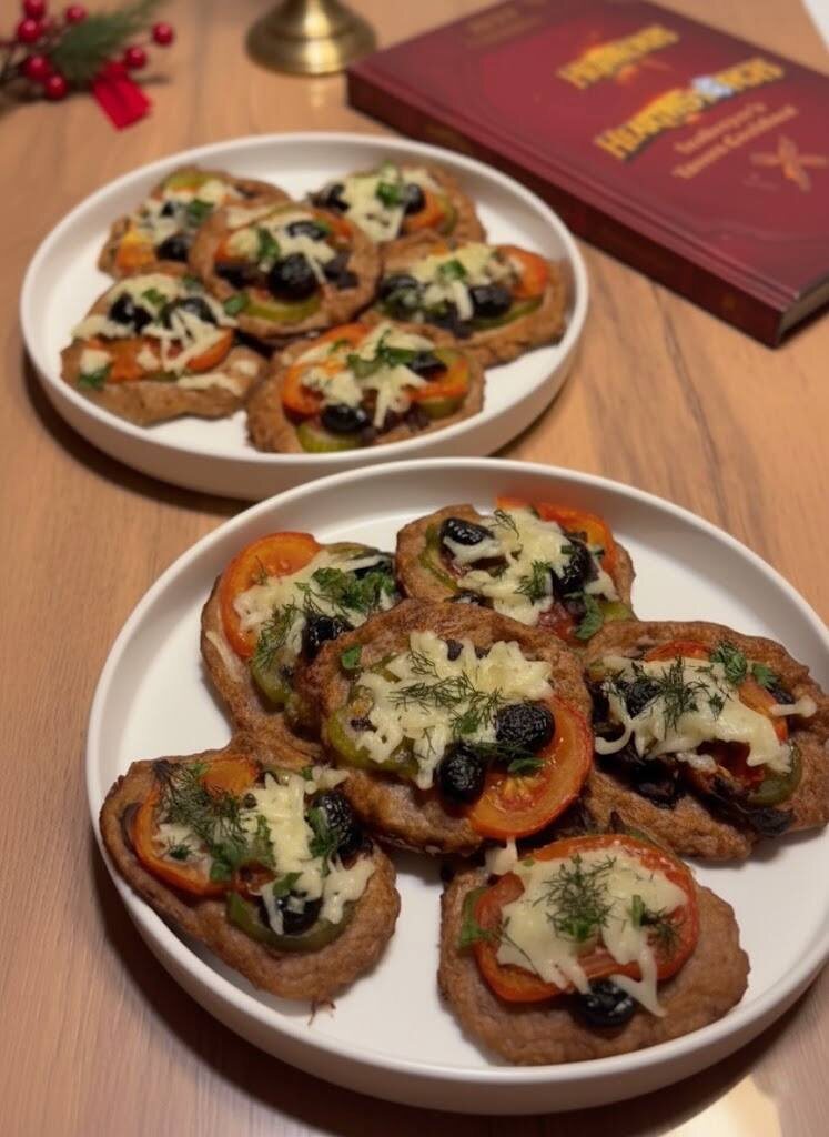 Мини-пиццы на белках: быстрый и полезный ужин без муки