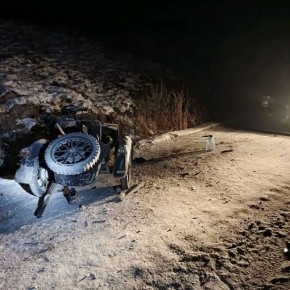 В УСТЬ-АБАКАНСКОМ РАЙОНЕ В НОЧНОМ ДТП ПОГИБ МОТОЦИКЛИСТ
