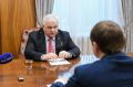 Состоялась встреча главы Хакасии с депутатом Госдумы Казбеком Тайсаевым