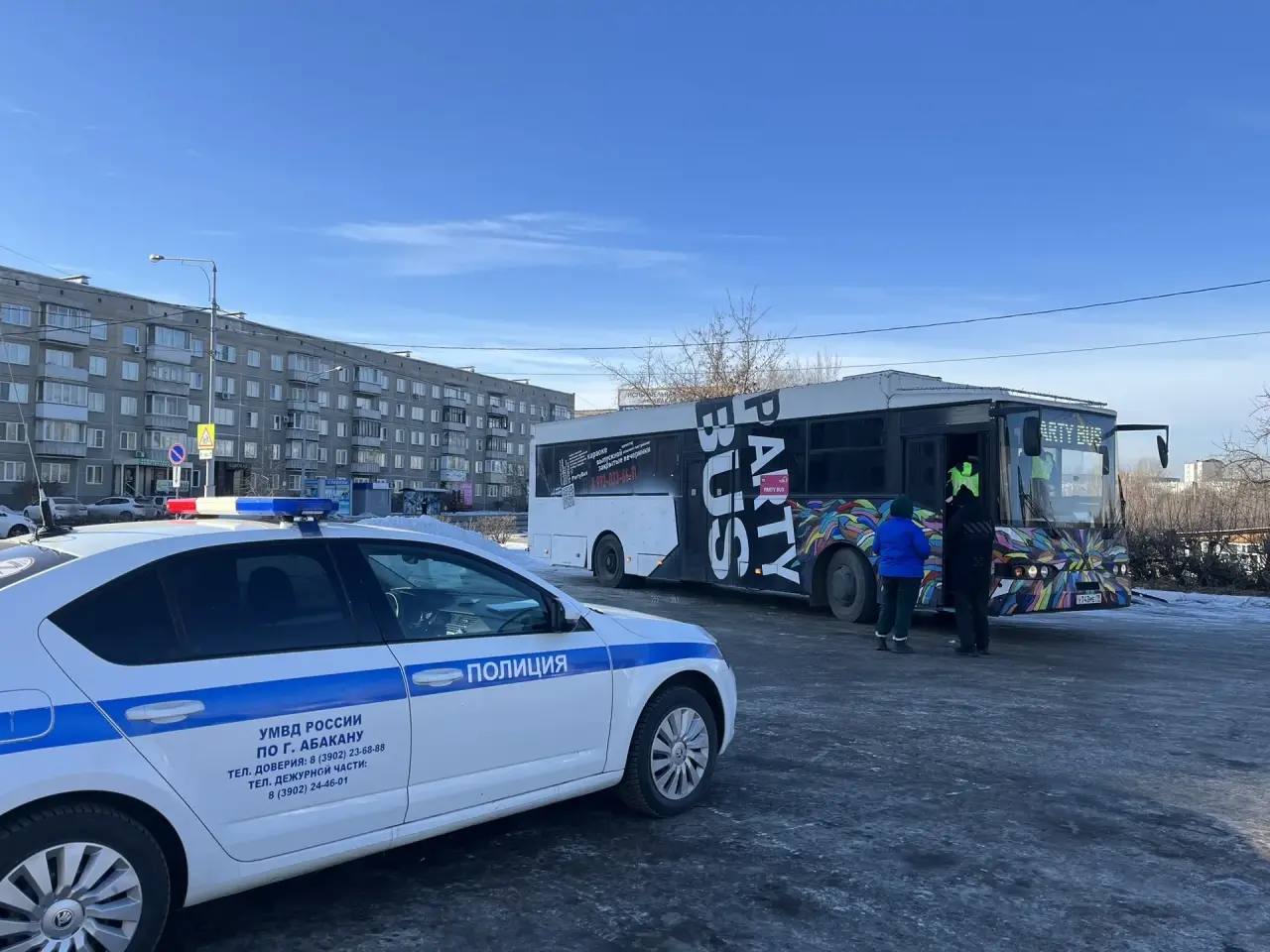 В Абакане пресечена небезопасная перевозка пассажиров