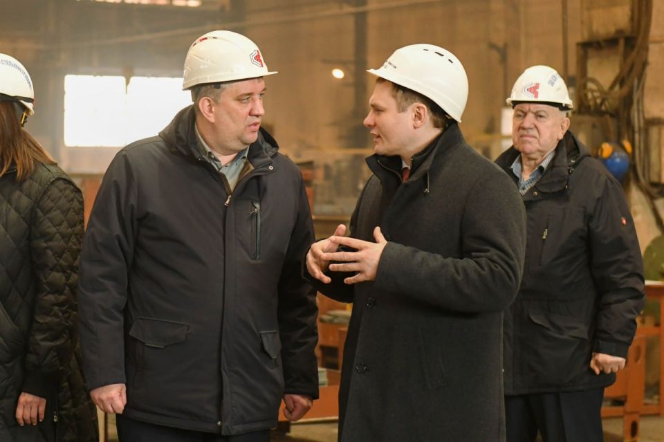 Валентин Коновалов: В Хакасии растёт производство строительных металлоконструкций