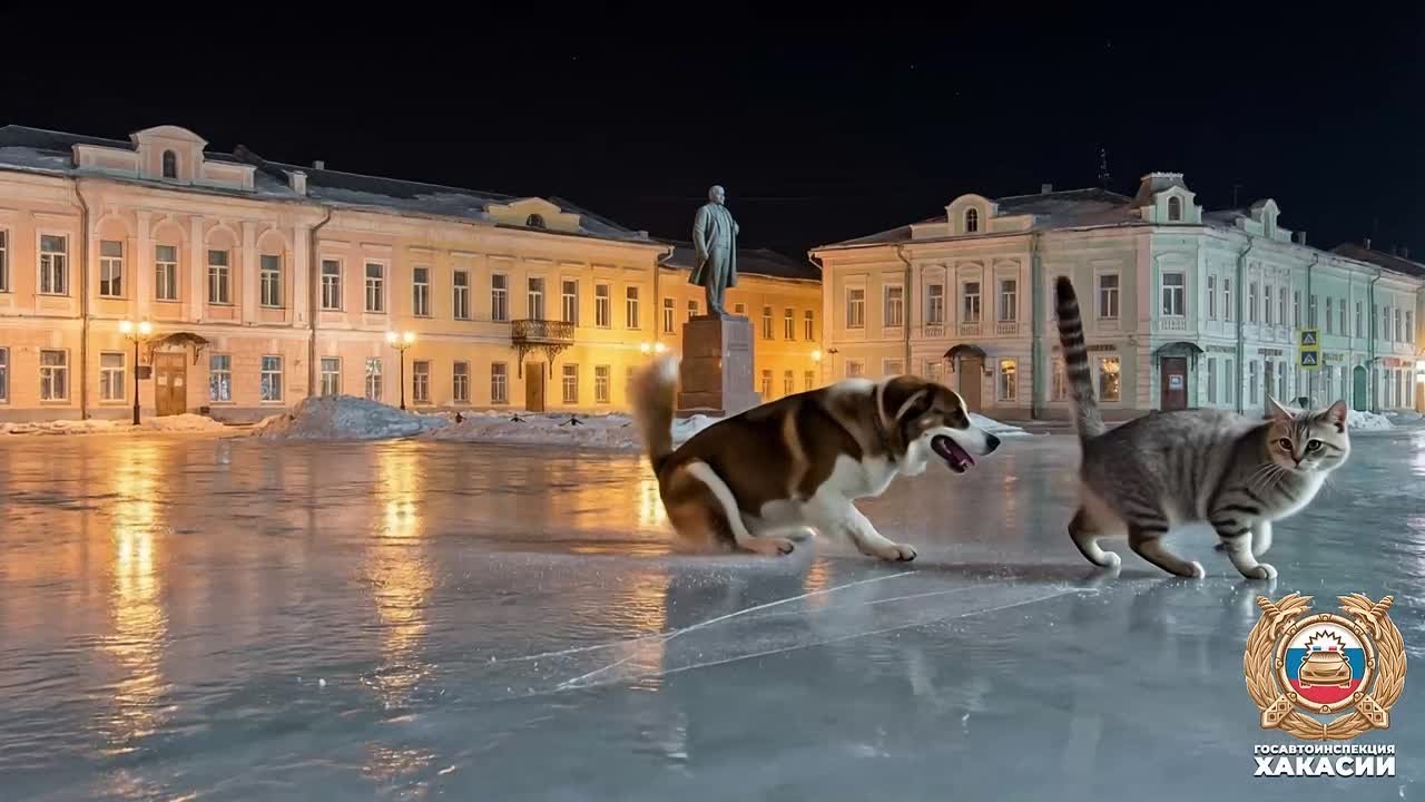 Ледовое шоу — на дорогах и тротуарах наших городов
