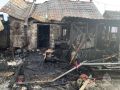 В абаканском садовом обществе огонь уничтожил жилой дом