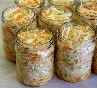 Капуста в маринаде на зиму: лучший рецепт