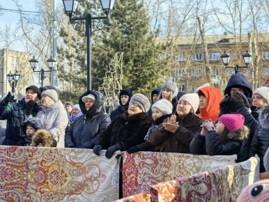 В Хакасии правоохранительные органы обеспечили общественный порядок во время народных гуляний, посвящённых празднованию Масленицы