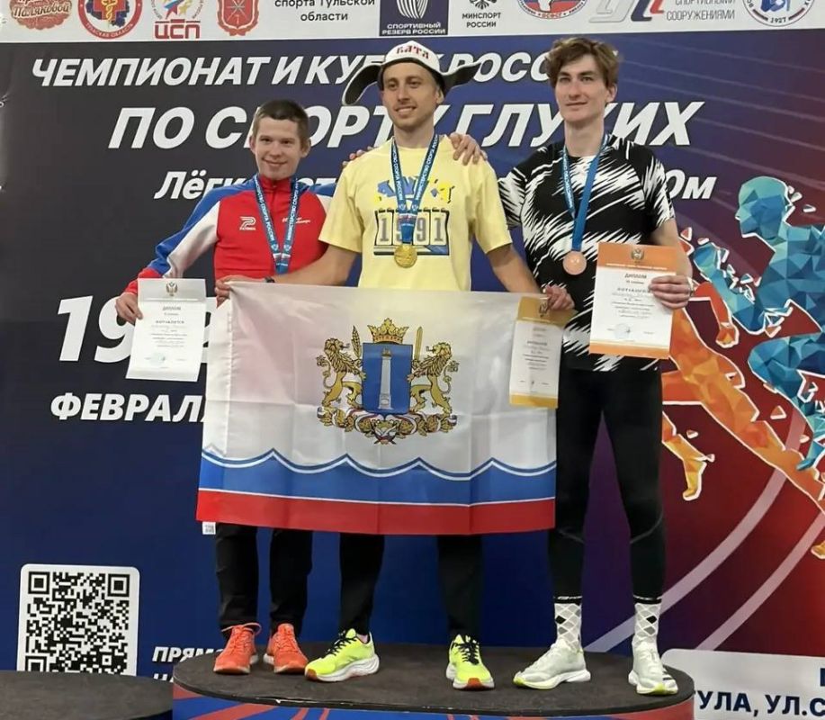 Хакасский легкоатлет завоевал серебро и бронзу чемпионата России