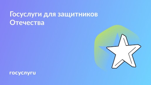Поддержка защитников Отечества через Госуслуги