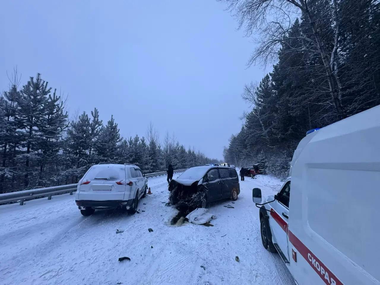 В Саяногорске в ДТП пострадал несовершеннолетний пассажир автомобиля
