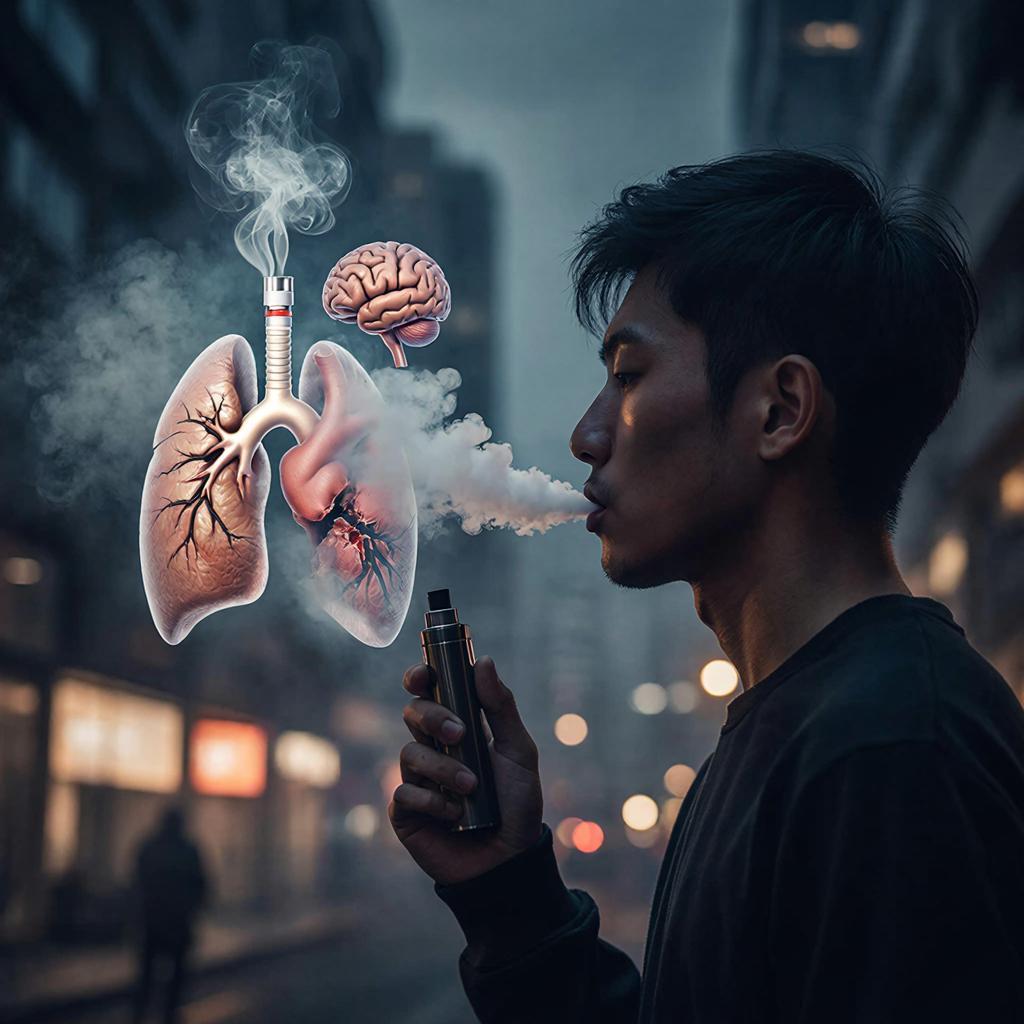 Курение вейпов может привести к отказу органов и преждевременной смерти