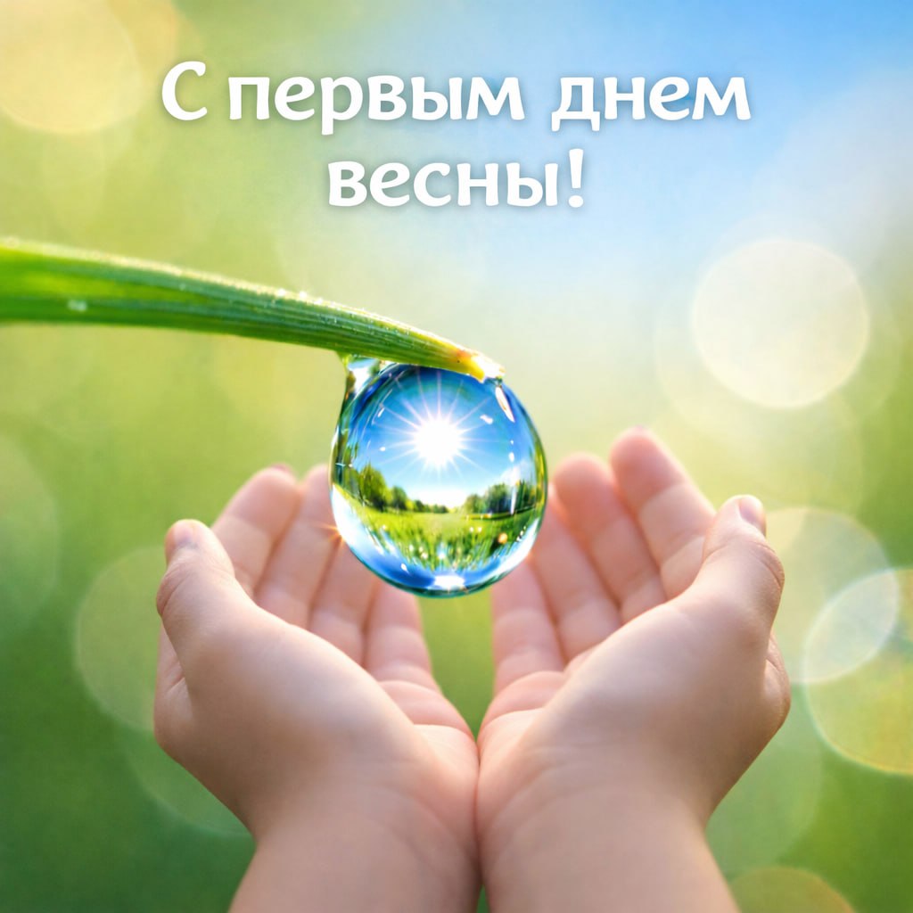 1 марта, первый день весны!