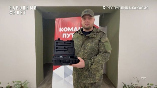 Второй Булат Алтайского района отправился на фронт