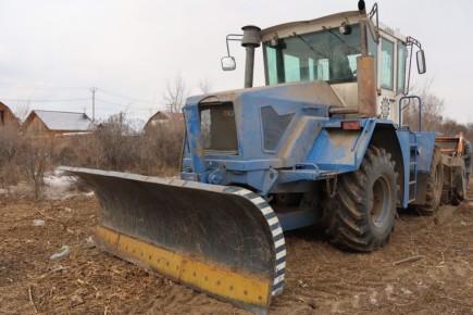 Сегодня в 10 жилом районе Абакана, в границах улиц Никольская и Героя России Лелюха, тестировали интересный агрегат