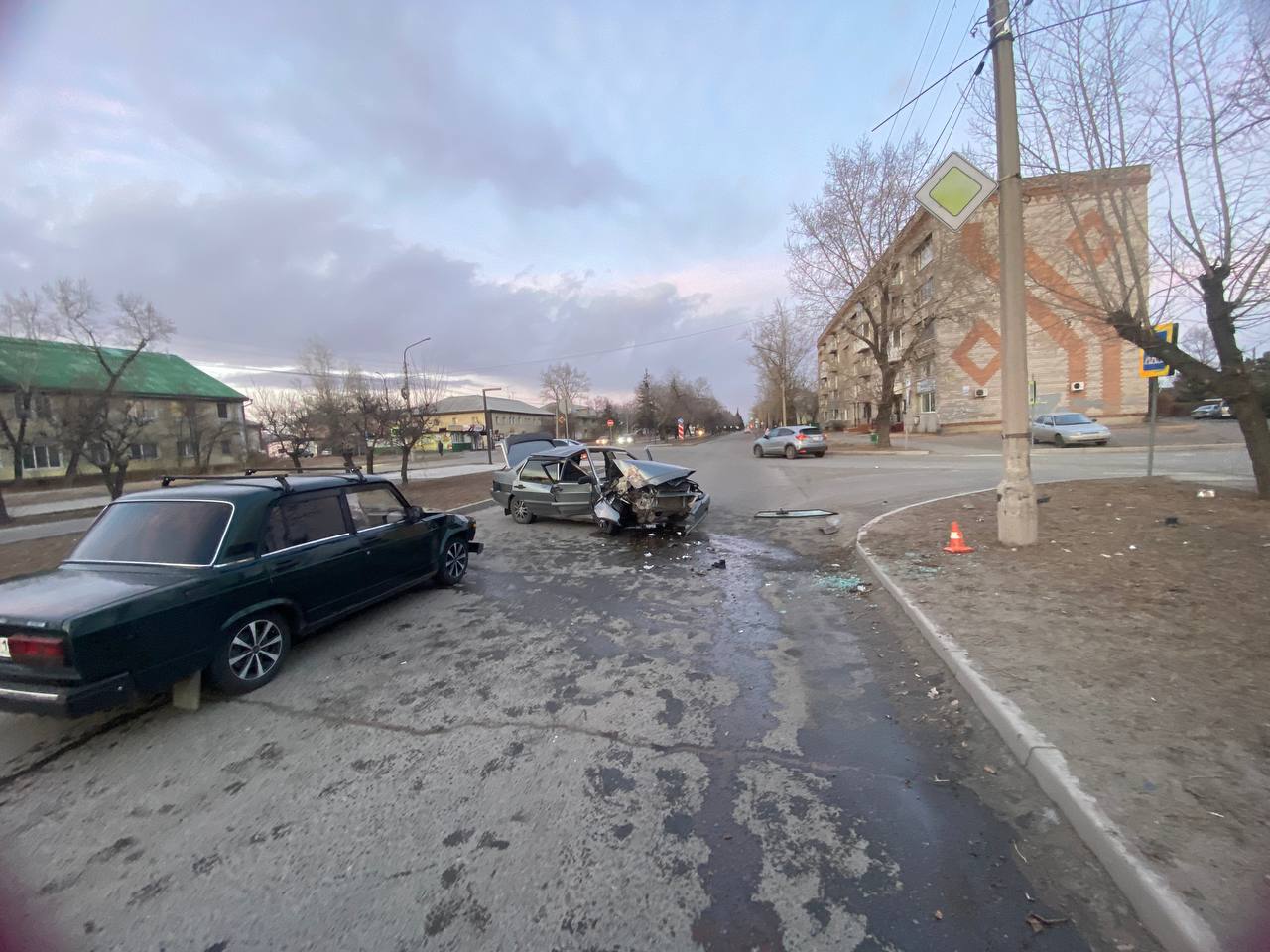 Пьяный водитель спровоцировал ДТП в Черногорске, есть пострадавшие