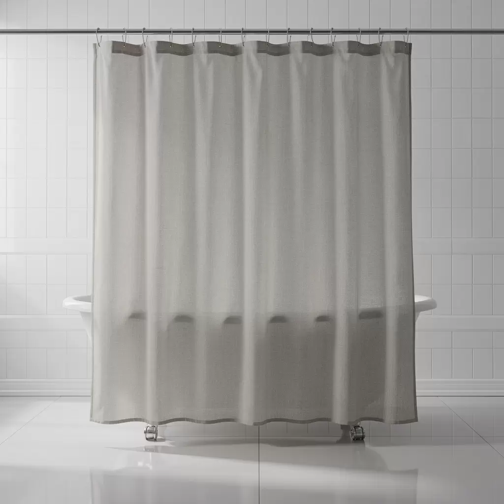 Как эффективно очистить душевую шторку от налета и плесени