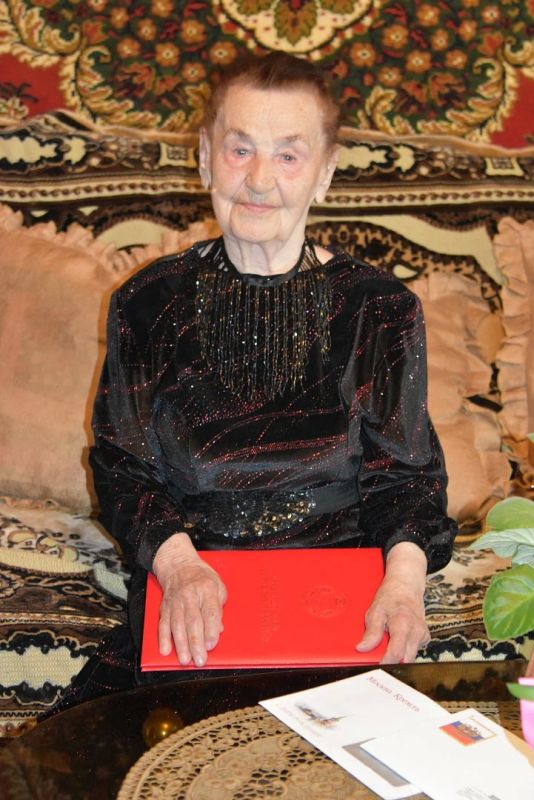 Ровесница Абакана: 95-й день рождения отпраздновала жительница столицы Хакасии Полина Ивановна Бабич