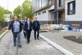 Валентин Коновалов осмотрел ход строительства нового жилого корпуса Абаканского пансионата ветеранов