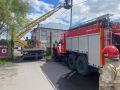 Пожар в административном здании в Черногорске заставил людей эвакуироваться
