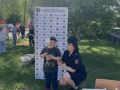 В Абакане в День защиты детей сотрудники полиции и общественники организовали профилактическую акцию «Цветник дорожных правил»