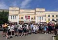 Более ста абаканских школьников поддержали антитеррористическую акцию