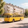 Сегодня городской транспорт Абакана задержится на маршрутах