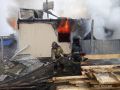 В Бейском районе сгорел дом