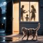 Кошки не любят семьи, где жизнь протекает в постоянных ссорах