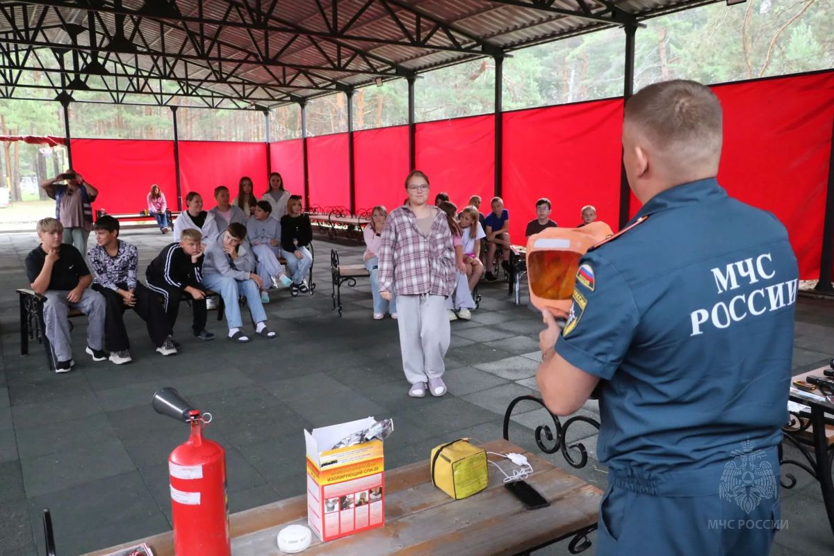 В лагерь «Беркут» приехали пожнадзор и поисковики В лагерь «Беркут» приехали пожнадзор и поисковики