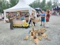 Ремесленники из Хакасии работают на Международном фестивале "МИР Сибири"