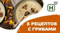 Осеннее волшебство: 5 уютных рецептов с грибами, которые согреют ваше сердце