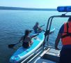 Две девочки на сапбордах заблудились на Красноярском водохранилище