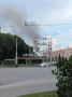 Сильный пожар в частном секторе Абакана несколько минут назад потушили расчёты
