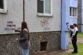 В Абакане прошёл рейд по ликвидации дворовых реклам наркомагазинов