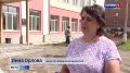Подготовка школ к сезону. В Абакане полным ходом идут работы по благоустройству пришкольных территорий