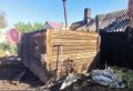 В Аскизском районе вспыхнули две бани