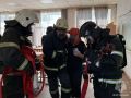 В школе №5 города Черногорска прошли масштабные пожарно-тактические учения