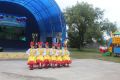 Крытую сцену установили в Новомихайловке