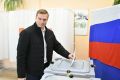 Валентин Коновалов проголосовал на выборах депутатов Государственной Думы