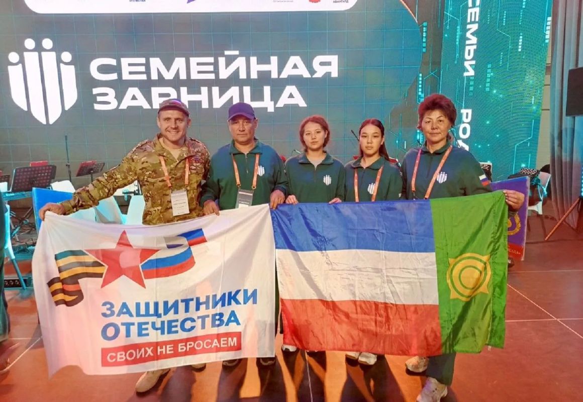 В финале Всероссийской игры «Семейная зарница» семья из Хакасии